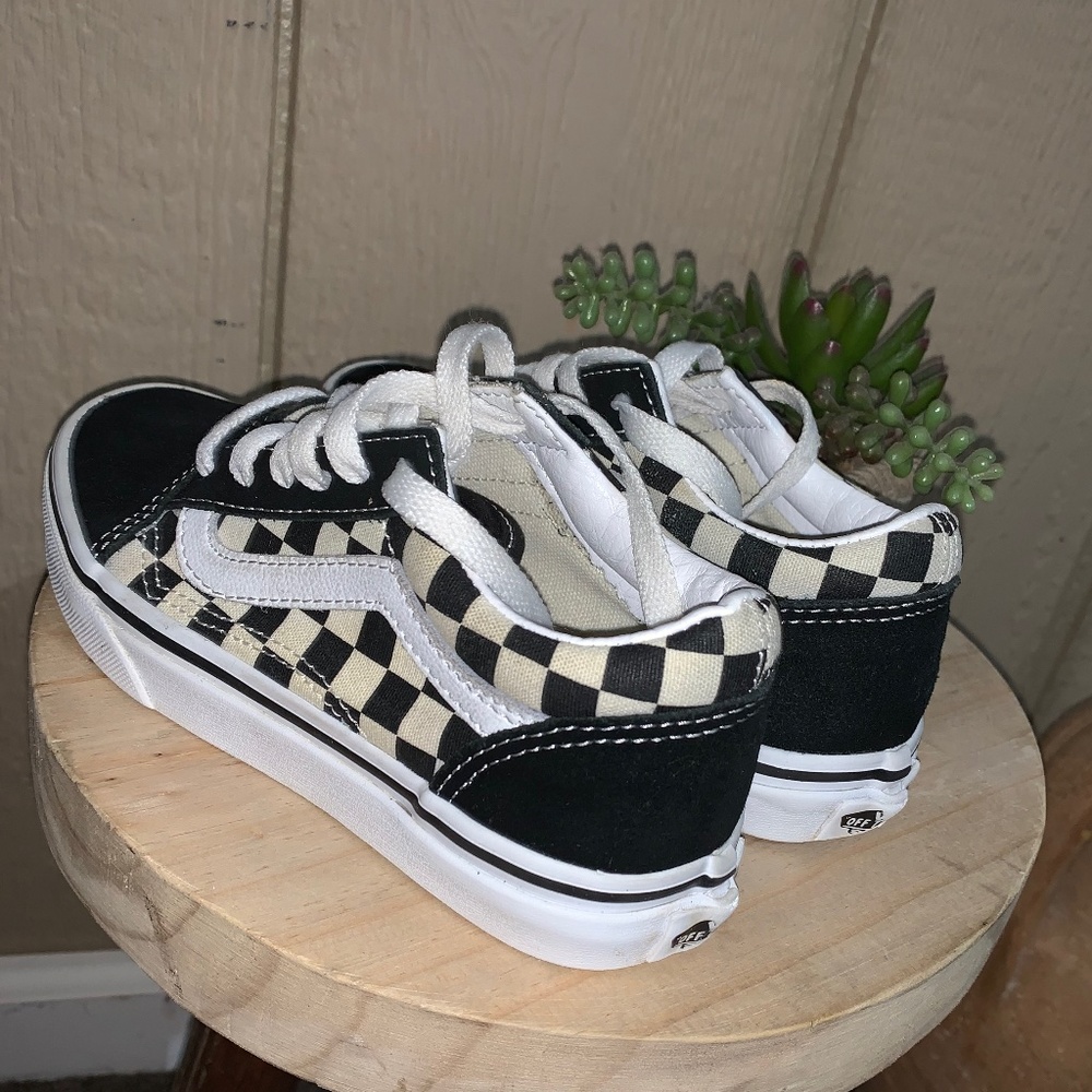 Checkered Vans